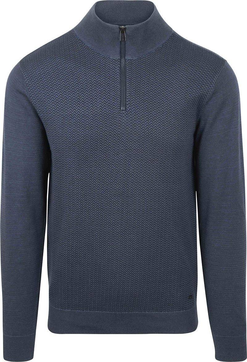 Petrol Half Zip Pullover Augusta Navy - Größe 3XL von Petrol