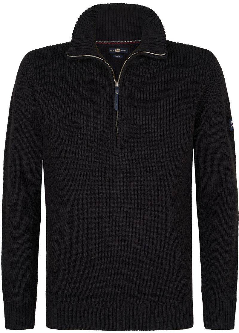 Petrol Half Zip Pullover Navy - Größe M von Petrol