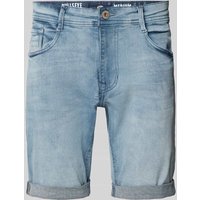 Petrol Regular Fit Jeansshorts im 5-Pocket-Design Modell 'BULLSEYE' in Hellblau, Größe XL von Petrol