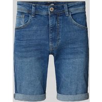 Petrol Regular Fit Jeansshorts im 5-Pocket-Design Modell 'BULLSEYE' in Jeansblau, Größe L von Petrol