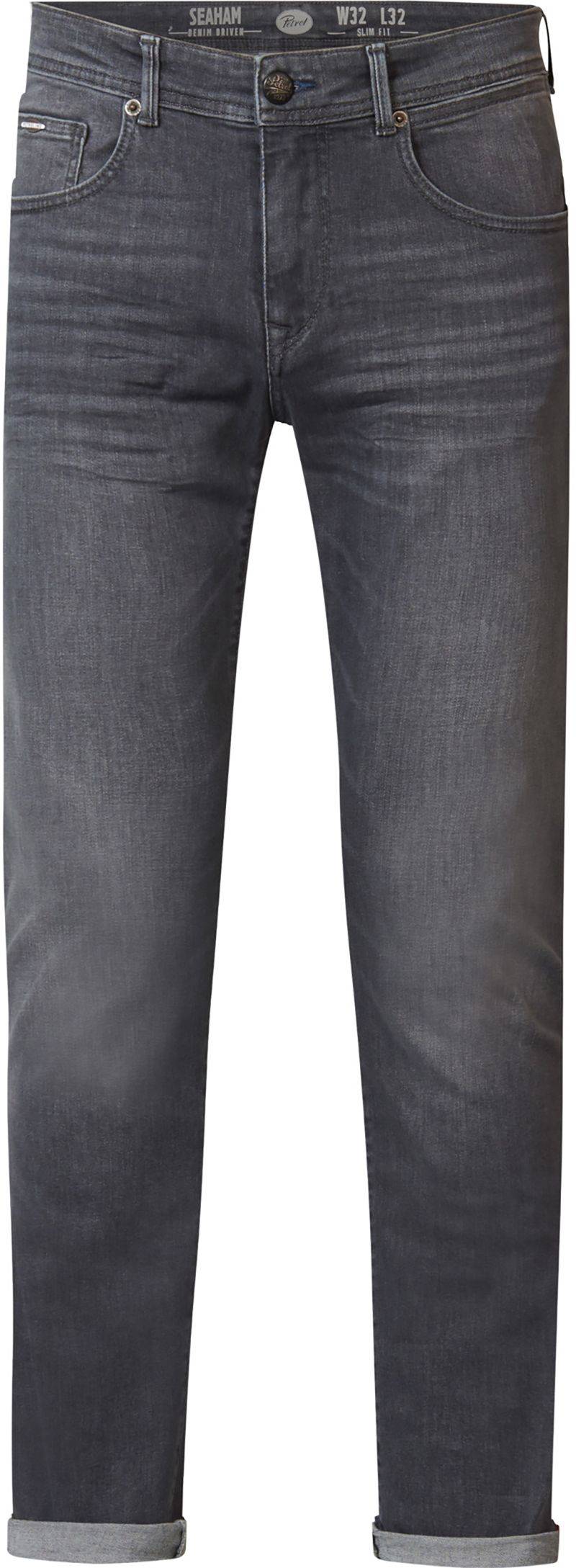 Petrol Seaham Jeans Anthrazit - Größe W 34 - L 32 von Petrol