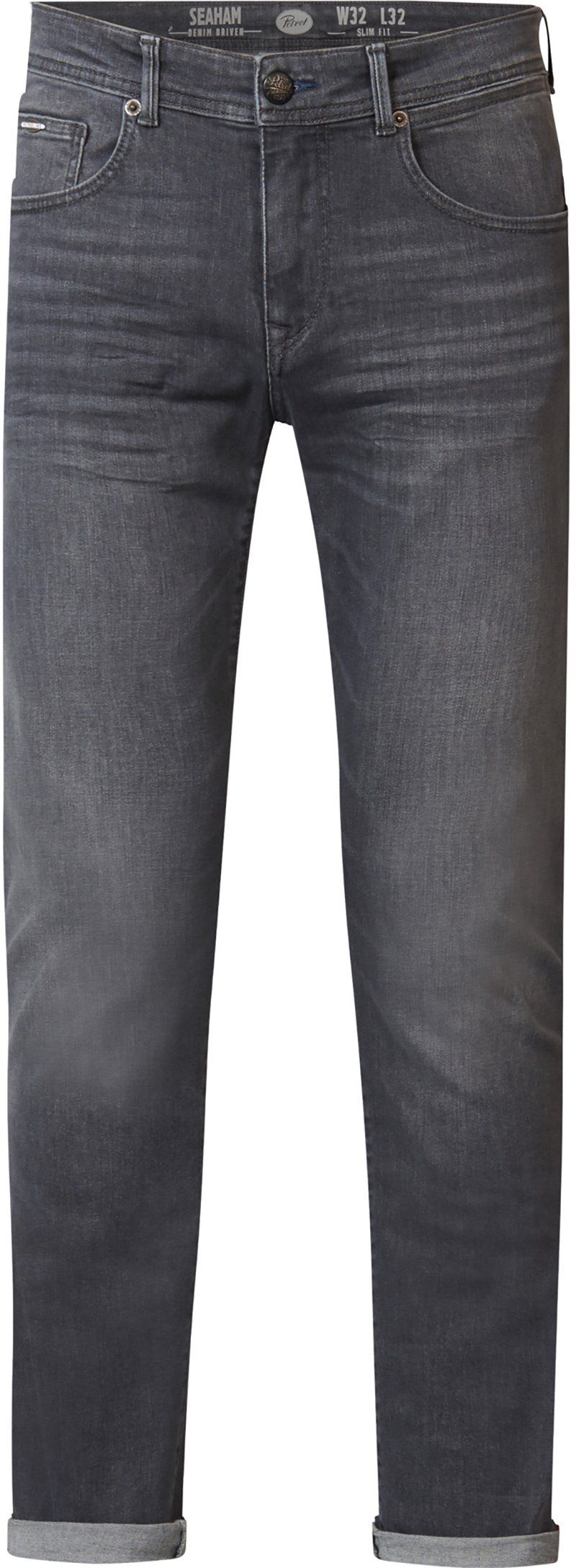 Petrol Seaham Jeans Anthrazit - Größe W 36 - L 34 von Petrol