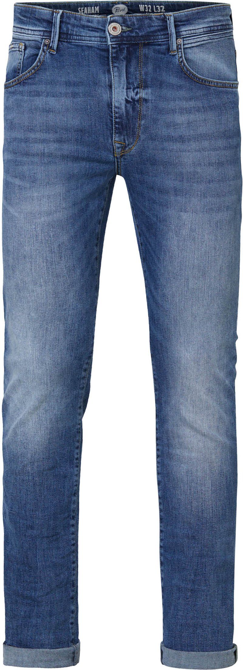 Petrol Seaham Jeans Indigo Blue - Größe W 30 - L 32 von Petrol