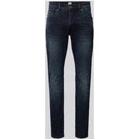 Petrol Slim Fit Jeans im 5-Pocket-Design in Black, Größe 30/32 von Petrol