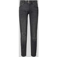 Petrol Slim Fit Jeans im 5-Pocket-Design in Mittelgrau, Größe 30/32 von Petrol