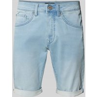 Petrol Slim Fit Jeansshorts im 5-Pocket-Design in Hellblau, Größe L von Petrol