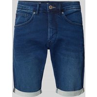 Petrol Slim Fit Jeansshorts im 5-Pocket-Design in Marine, Größe XXL von Petrol