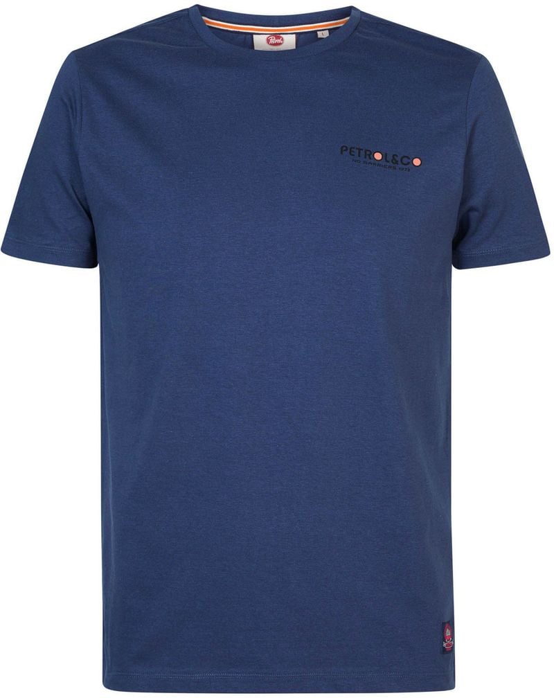 Petrol T Shirt Druck Navy - Größe M von Petrol