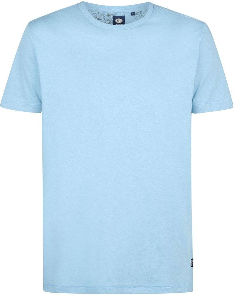 Petrol T-Shirt Viewcrest Melange Hellblau - Größe L von Petrol