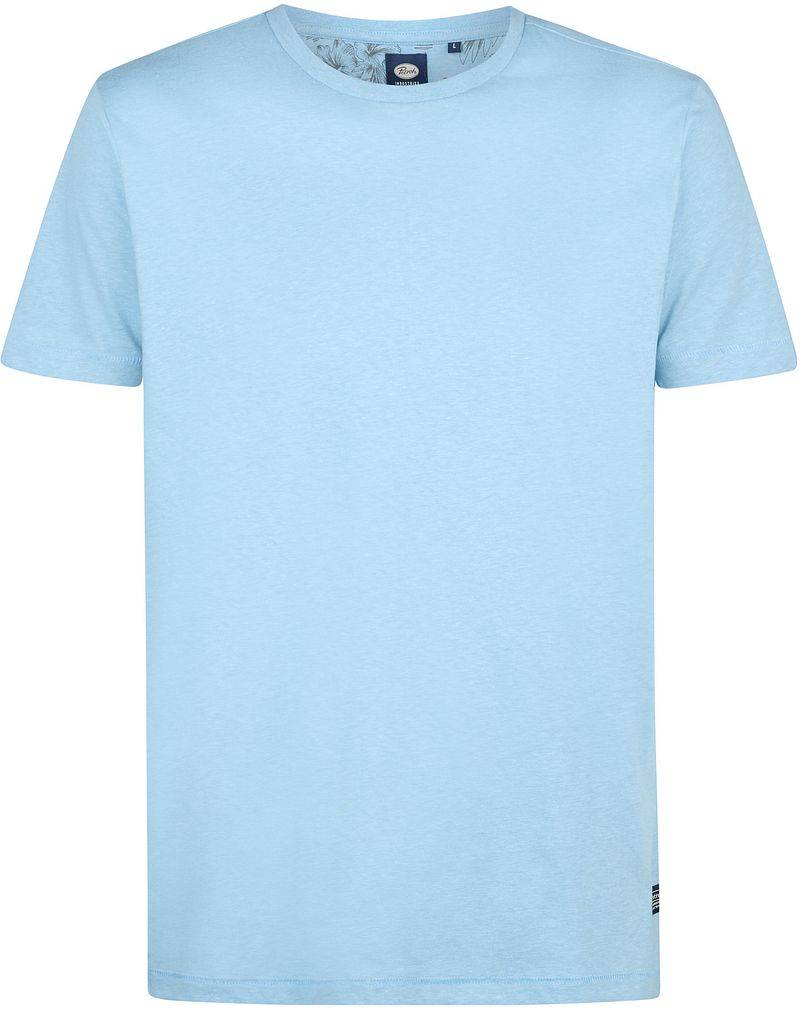 Petrol T-Shirt Viewcrest Melange Hellblau - Größe M von Petrol