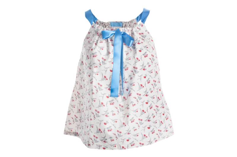 Geblümtes Baumwoll Top Pajamas-Camisole Mit Farrband Isabelle von PetronilleCampagne