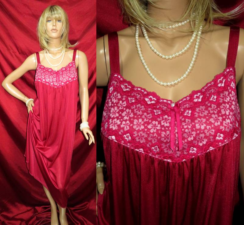 Nylon Negligee Gr. 38 Usa 16 | Au von Petticoatedjunction