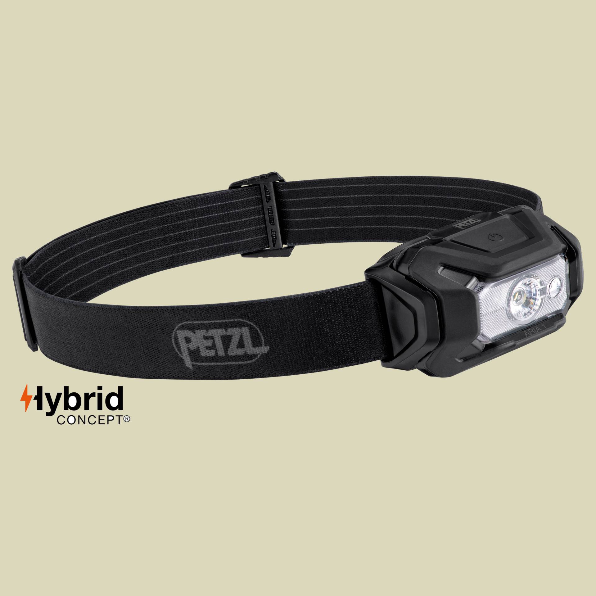 Aria 1 RGB one size schwarz - black von Petzl