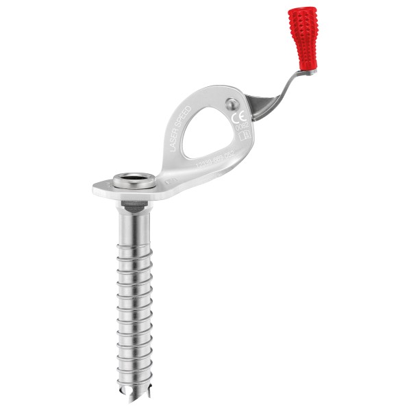 Petzl - Laser Speed 10 cm - Eisschraube Gr 10 cm rot von Petzl