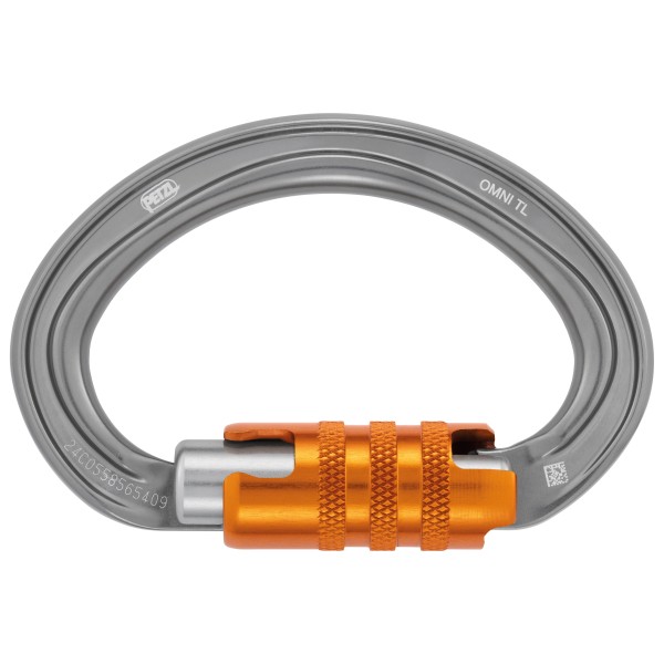 Petzl - Omni Triact-Lock - Verschlusskarabiner grau von Petzl