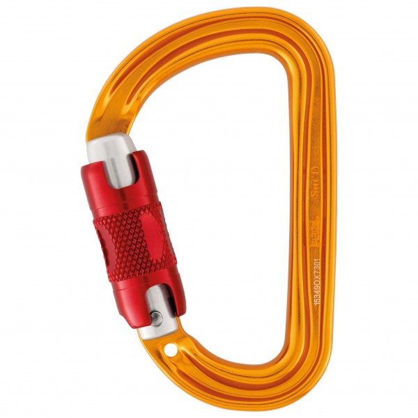 Petzl - SMD Twist-Lock - Verschlusskarabiner Gr With locking system - RL orange Petzl - SMD Twist-Lock - Verschlusskarabiner Gr With locking system - RL orange von Petzl