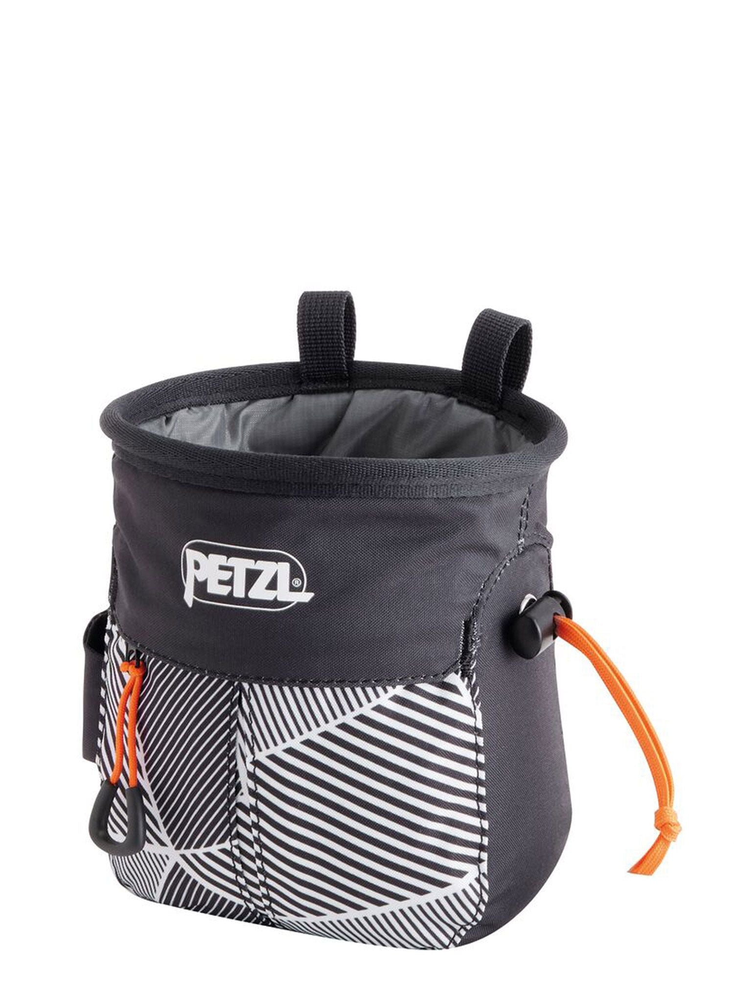 Petzl Sakapoche Chalkbag schwarz weiss Petzl Sakapoche Chalkbag schwarz weiss von Petzl