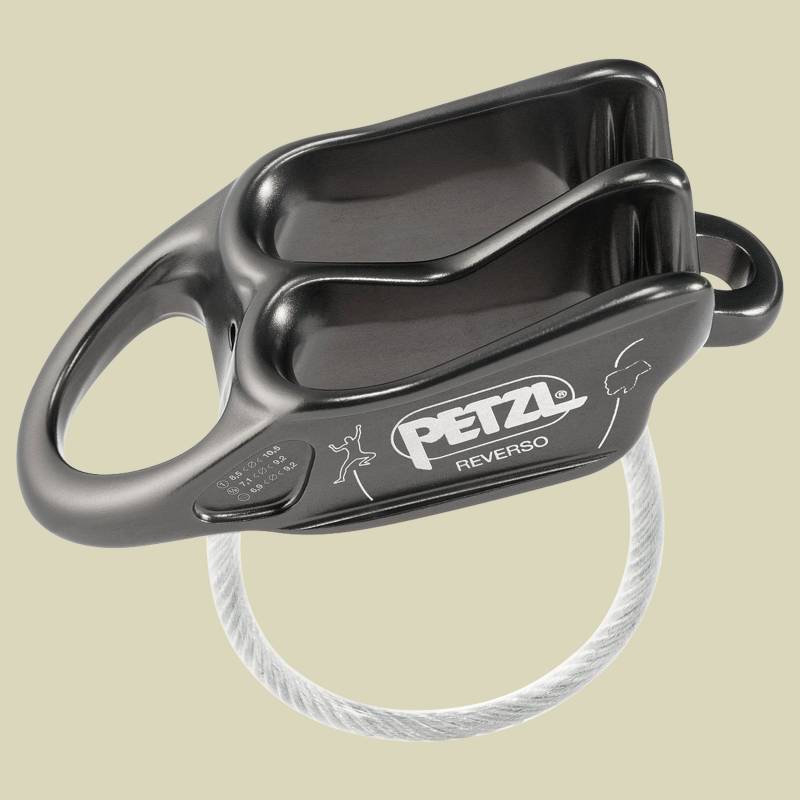 Reverso Größe one size Farbe grau von Petzl