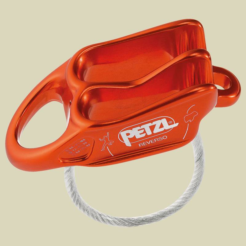 Reverso Größe one size Farbe rot von Petzl