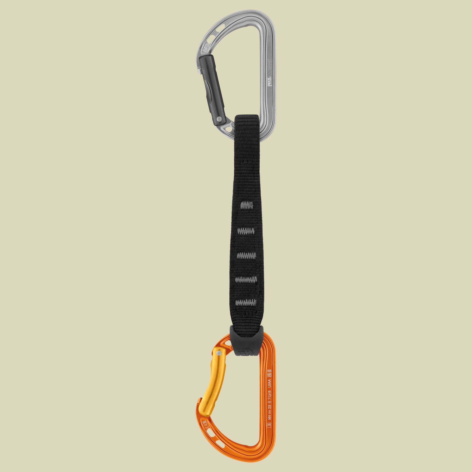 Spirit Express Länge 17 cm Farbe schwarz von Petzl
