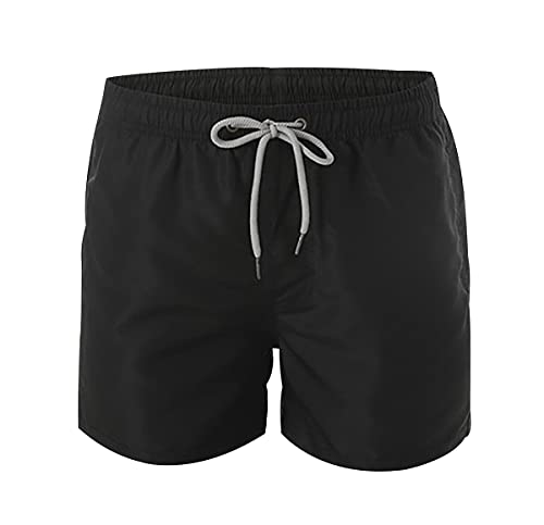 Badehose Herren Badeshorts Herren Kurz Schnelltrocknend Boardshorts Badehosen Männer Schwimmhose Swim Shorts Swimming Shorts Schwimmshort Strandshorts Beachshorts Beach Shorts Herren Schwarz 3XL Badehose Herren Badeshorts Herren Kurz Schnelltrocknend Boardshorts Badehosen Männer Schwimmhose Swim Shorts Swimming Shorts Schwimmshort Strandshorts Beachshorts Beach Shorts Herren Schwarz 3XL von Peuignao