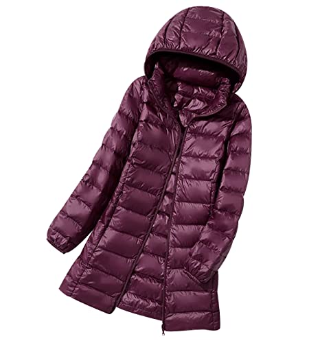 Lange Leichte Daunenjacke Damen Steppjacke Damen Lang Leicht Puffer Jacke Mantel Langer Daunenmantel Lang Leichter Steppmantel Damen Down Jacket Women Gesteppte Jacke Daunen Damen Ultraleichte Violett Lange Leichte Daunenjacke Damen Steppjacke Damen Lang Leicht Puffer Jacke Mantel Langer Daunenmantel Lang Leichter Steppmantel Damen Down Jacket Women Gesteppte Jacke Daunen Damen Ultraleichte Violett von Peuignao