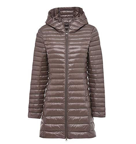 Leichte Daunenjacke Damen Lang Leichter Daunenmantel Damen Ultraleichte Daunenjacken Damen Packbar Lange Leicht Daunen Steppjacke Lightweight Steppmantel Federleichte Daunen Mantel Für Frauen Khaki XL Leichte Daunenjacke Damen Lang Leichter Daunenmantel Damen Ultraleichte Daunenjacken Damen Packbar Lange Leicht Daunen Steppjacke Lightweight Steppmantel Federleichte Daunen Mantel Für Frauen Khaki XL von Peuignao