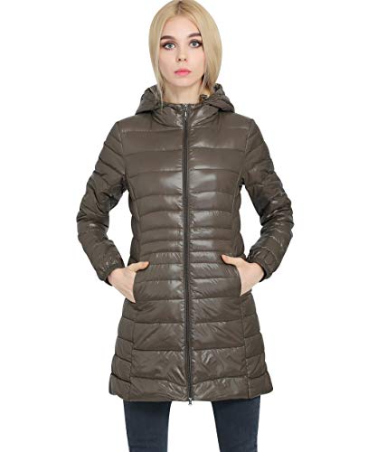 Leichte Daunenjacke Damen Lang Mit Kapuze Steppjacke Langer Daunenmantel Damen Stepp Winter Daunen Winterjacke Damen Leicht Dünne Steppjacken Frauen Federleichte Softdaunenjacke Übergangsjacke Grün L Leichte Daunenjacke Damen Lang Mit Kapuze Steppjacke Langer Daunenmantel Damen Stepp Winter Daunen Winterjacke Damen Leicht Dünne Steppjacken Frauen Federleichte Softdaunenjacke Übergangsjacke Grün L von Peuignao