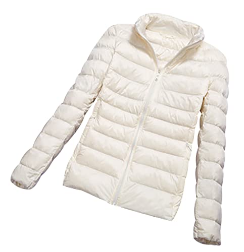 Leichte Daunenjacke Damen Leicht Puffer Jacke Lightweight Steppjacke Damen Übergangsjacke Leichter Steppmantel Federleichte Dünne Daunenmantel Damen Ultraleicht Down Jacket Daunen Women Warme Weiß S Leichte Daunenjacke Damen Leicht Puffer Jacke Lightweight Steppjacke Damen Übergangsjacke Leichter Steppmantel Federleichte Dünne Daunenmantel Damen Ultraleicht Down Jacket Daunen Women Warme Weiß S von Peuignao