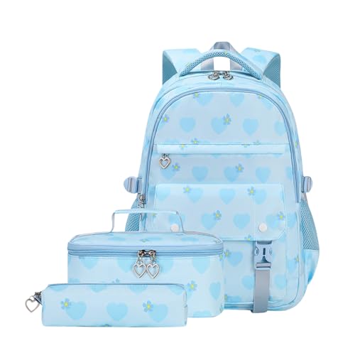 Rucksack Jugendliche Mädchen Schulrucksack Schultasche School Bag Studenten Rucksack Jugendliche Schul Rucksäcke Schule Teenager Mädchen Schultaschen Groß Backpack School Schulrucksäcke Kawaii Mädch von Peuignao