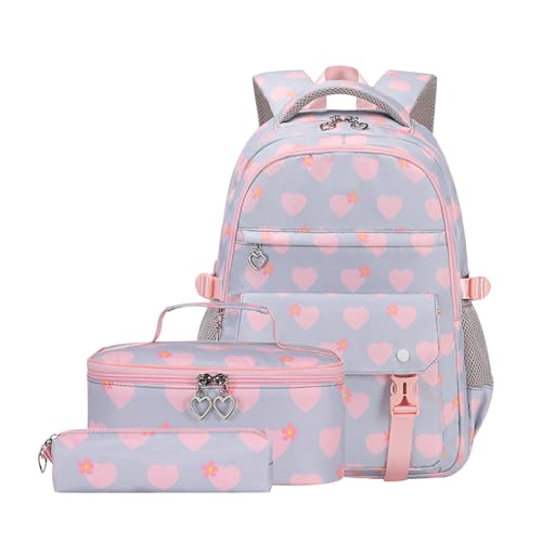 Rucksack Jugendliche Mädchen Schulrucksack Schultasche School Bag Studenten Rucksack Jugendliche Schul Rucksäcke Schule Teenager Mädchen Schultaschen Groß Backpack School Schulrucksäcke Kawaii Mädch von Peuignao