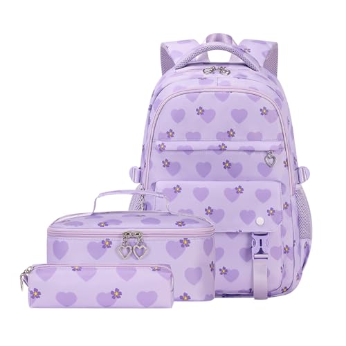 Rucksack Jugendliche Mädchen Schulrucksack Schultasche School Bag Studenten Rucksack Jugendliche Schul Rucksäcke Schule Teenager Mädchen Schultaschen Groß Backpack School Schulrucksäcke Kawaii Mädch von Peuignao