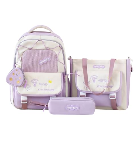 Rucksack Jugendliche Mädchen Schulrucksack Schultasche Uni Studenten Rucksack Schul Rucksäcke Schule School Bag Teenager Mädchen Schultaschen Groß Backpack School Schulrucksäcke Mädch Freizeitrucksack von Peuignao