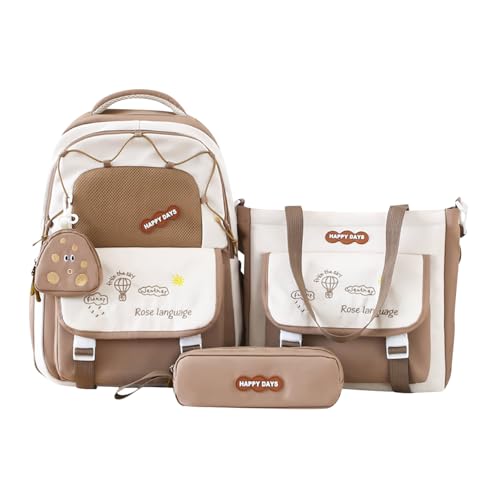 Rucksack Jugendliche Mädchen Schulrucksack Schultasche Uni Studenten Rucksack Schul Rucksäcke Schule School Bag Teenager Mädchen Schultaschen Groß Backpack School Schulrucksäcke Mädch Freizeitrucksack von Peuignao