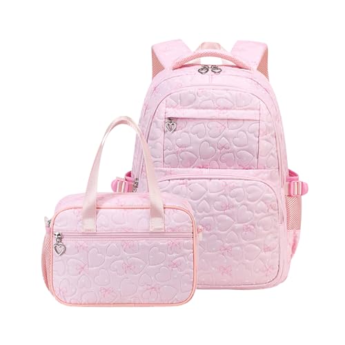 Rucksack Schule Mädchen Schulrucksack Schultasche School Bag Studenten Rucksack Jugendliche Schul Rucksäcke Schule Teenager Mädchen Groß Backpack School Schulrucksäcke Volksschule Schultasche Mädch von Peuignao
