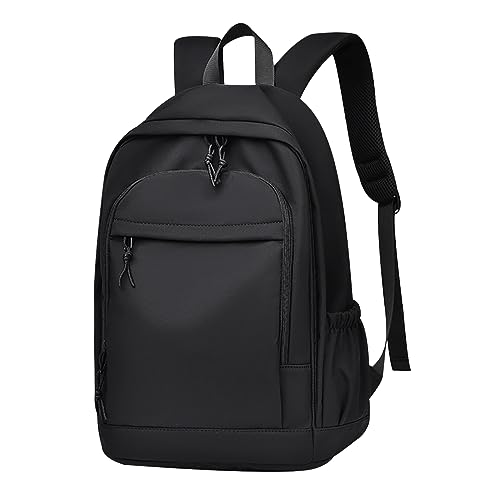 Rucksack Teenager Mädchen Schulrucksack Mädchen Jungen Teenager Rucksack Schule Schultasche Damen School Bag Backpack Uni Rucksack Groß Freizeitrucksack Teen Mädchen Schulrucksack Oberstufe Schwarz von Peuignao