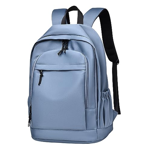 Rucksack Teenager Mädchen Schulrucksack Mädchen Jungen Teenager Rucksack Schule Schultasche Damen School Bag Backpack Uni Rucksack Groß Freizeitrucksack Teen Mädchen Schulrucksack Oberstufe Mädc Blau von Peuignao