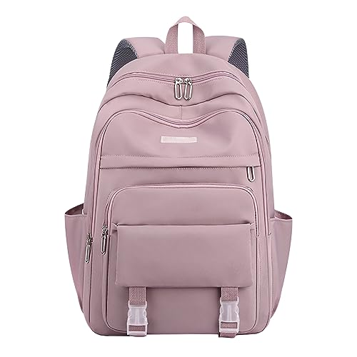 Rucksack Teenager Mädchen Schulrucksack Mädchen Teenager Rucksack Schule Schultasche Damen Primary School Bag Backpack Uni Rucksack Groß Jugendliche Mädchen Schulrucksack Oberstufe Mädc Schoolbag Lila von Peuignao