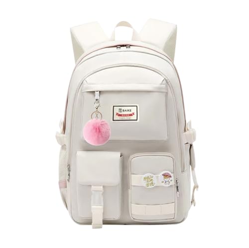 Rucksack Teenager Mädchen Schulrucksack Schultasche School Bag Uni Studenten Rucksack Schule Jugendliche Schul Rucksäcke Schule Teenager Mädchen Groß Backpack School Schulrucksäcke Freizeitrucksack von Peuignao