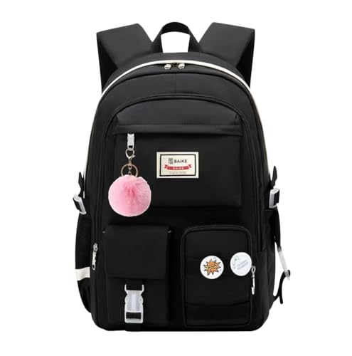 Rucksack Teenager Mädchen Schulrucksack Schultasche School Bag Uni Studenten Rucksack Schule Jugendliche Schul Rucksäcke Schule Teenager Mädchen Groß Backpack School Schulrucksäcke Freizeitrucksack von Peuignao