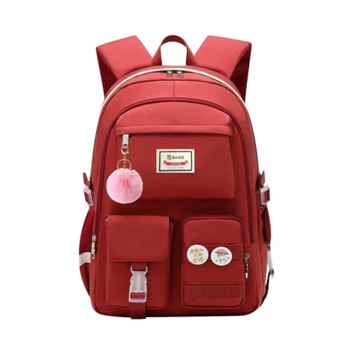 Rucksack Teenager Mädchen Schulrucksack Schultasche School Bag Uni Studenten Rucksack Schule Jugendliche Schul Rucksäcke Schule Teenager Mädchen Groß Backpack School Schulrucksäcke Freizeitrucksack von Peuignao