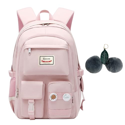 Rucksack Teenager Mädchen Schulrucksack Schultasche School Bag Uni Studenten Rucksack Schule Jugendliche Schul Rucksäcke Schule Teenager Mädchen Groß Backpack School Schulrucksäcke Freizeitrucksack von Peuignao
