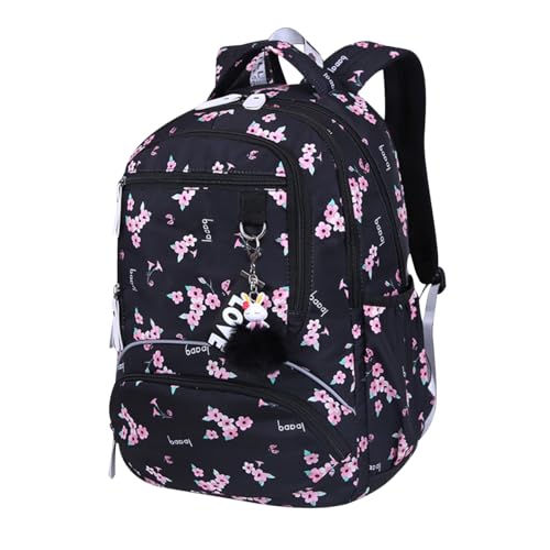 Rucksack Teenager Mädchen Schulrucksack Schultasche School Bag Uni Studenten Rucksack Schule Jugendliche Schul Rucksäcke Schule Teenager Mädchen Schultaschen Groß Backpack School Schulrucksäcke Mädch von Peuignao