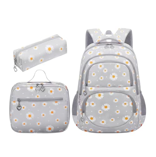 Schulrucksack Teenager Mädchen Schultasche School Bag Uni Studenten Rucksack Jugendliche Schul Rucksäcke Schule Teenager Mädchen Schultaschen Groß Backpack School Schulrucksäcke Mädch Freizeitrucksack von Peuignao