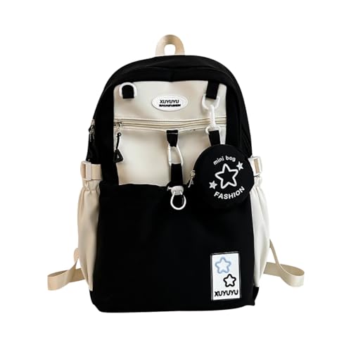 Schulrucksack Teenager Mädchen Schultasche Uni Studenten Rucksack Jugendliche Schul Rucksäcke Schule School Bag Teenager Mädchen Schultaschen Groß Backpack School Schulrucksäcke Mädch Freizeitrucksack von Peuignao