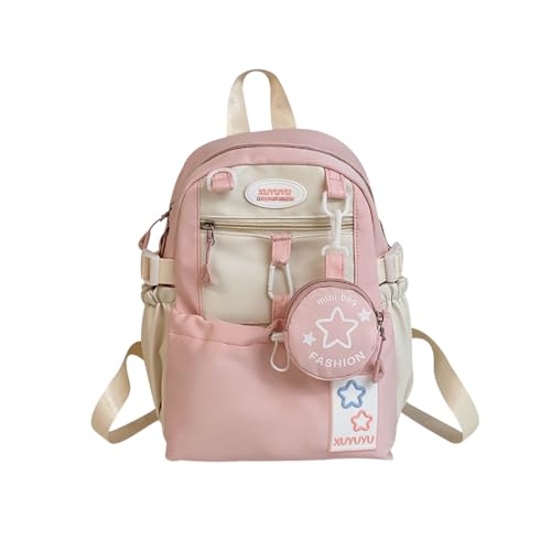 Schulrucksack Teenager Mädchen Schultasche Uni Studenten Rucksack Jugendliche Schul Rucksäcke Schule School Bag Teenager Mädchen Schultaschen Groß Backpack School Schulrucksäcke Mädch Freizeitrucksack von Peuignao