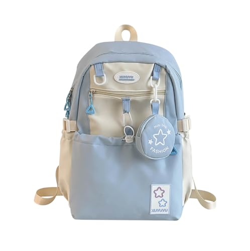 Schulrucksack Teenager Mädchen Schultasche Uni Studenten Rucksack Jugendliche Schul Rucksäcke Schule School Bag Teenager Mädchen Schultaschen Groß Backpack School Schulrucksäcke Mädch Freizeitrucksack von Peuignao