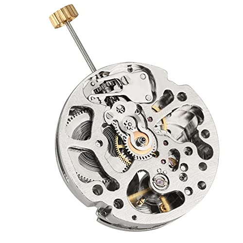 Peukerty Automatisches Mechanisches Uhrwerk für 3 Pins Selbstaufzug Mechanische Armbanduhr Teile von Peukerty