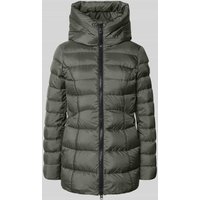 Peuterey Daunenjacke mit Zweiwege-Reißverschluss Modell 'ESDRA' in Oliv, Größe 40 von Peuterey