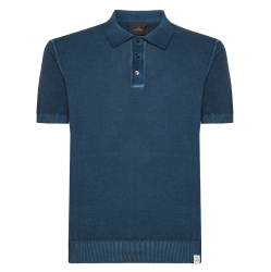 Peuterey Herren Polo-shirt Aus Baumwolle In Blau - Klassische Passform von Peuterey
